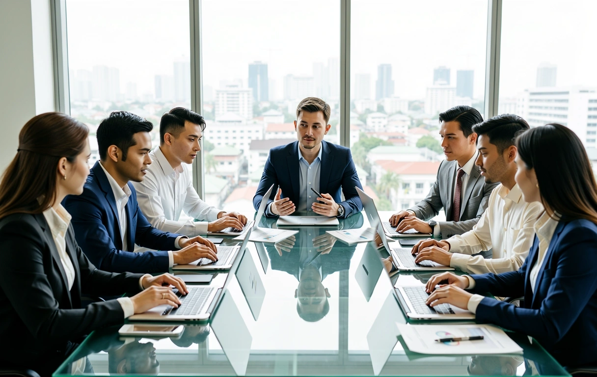 Strategic consulting session